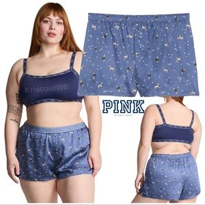 VSPINK Dog Sleep Pajama Lounge Shorts NEW WITH TAGS